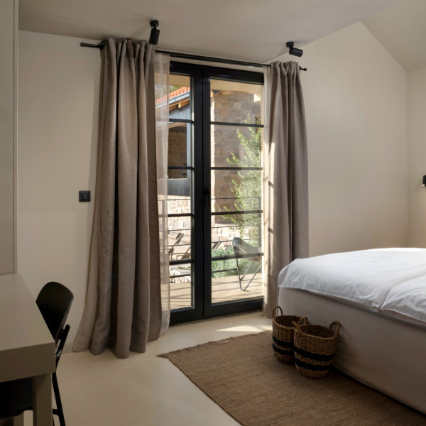 Bedrooms, Luxauthentic villa with pool "SALT / STONE", SALT / STONE VILLA Mimice