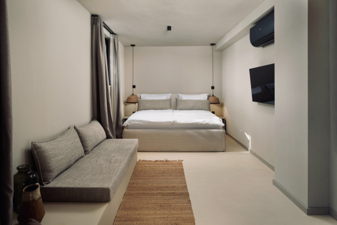 BEDROOMS, Luxauthentic villa SALT/STONE with pool in Dalmatia - Croatia Mimice