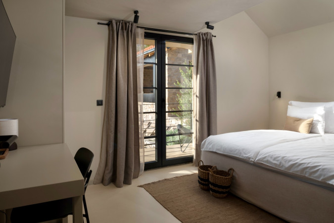BEDROOMS, Luxauthentic villa SALT/STONE with pool in Dalmatia - Croatia Mimice
