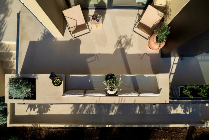 LIVING AREA & KITCHEN, Luxauthentic villa SALT/STONE with pool in Dalmatia - Croatia Mimice