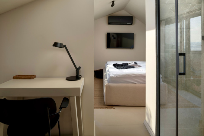 BEDROOMS, Luxauthentic villa SALT/STONE with pool in Dalmatia - Croatia Mimice